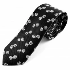 Best reviews of 🌟 Tailor Toki Black & White Dice Print Polyester Tie 😉