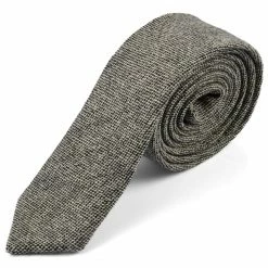 Discount 🛒 Tailor Toki Retro Grey Cashmere Wool Tie ✨