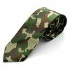 New ❤️ Tailor Toki Green & Brown Camouflage Polyester Tie 🎉