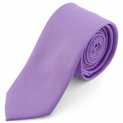 Cheapest ⌛ Trendhim 6 cm Light Purple Basic Tie 🧨