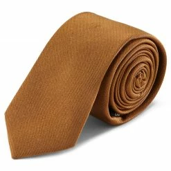 Flash Sale βοΈ Bohemian Revolt Classic Brown Silk-Twill Tie π