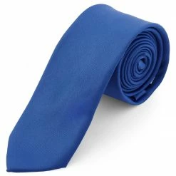 Flash Sale 🥰 Trendhim Basic Blue Polyester Tie 🎁
