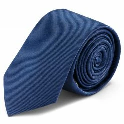 Hot Sale 🛒 Bohemian Revolt Classic Navy Blue Silk-Twill Tie ⌛