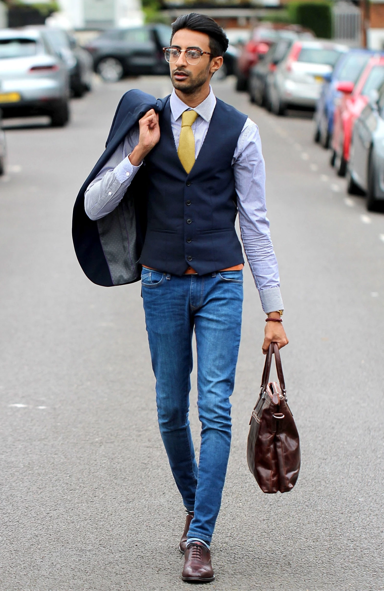 Best deal π Tailor Toki Yellow Knitted Tie 𧨠- Image 6